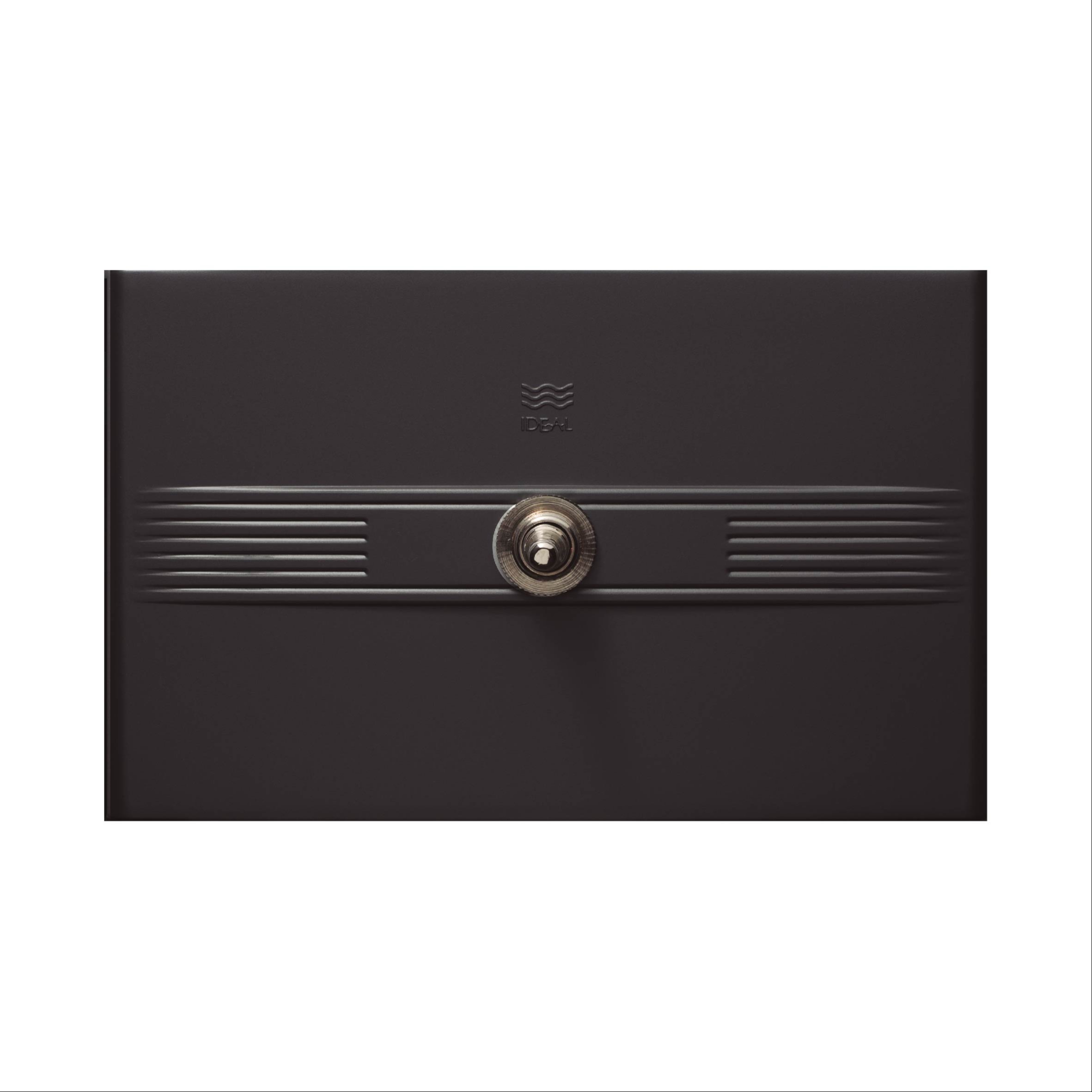 Sobretapa Negra Con Pulsador