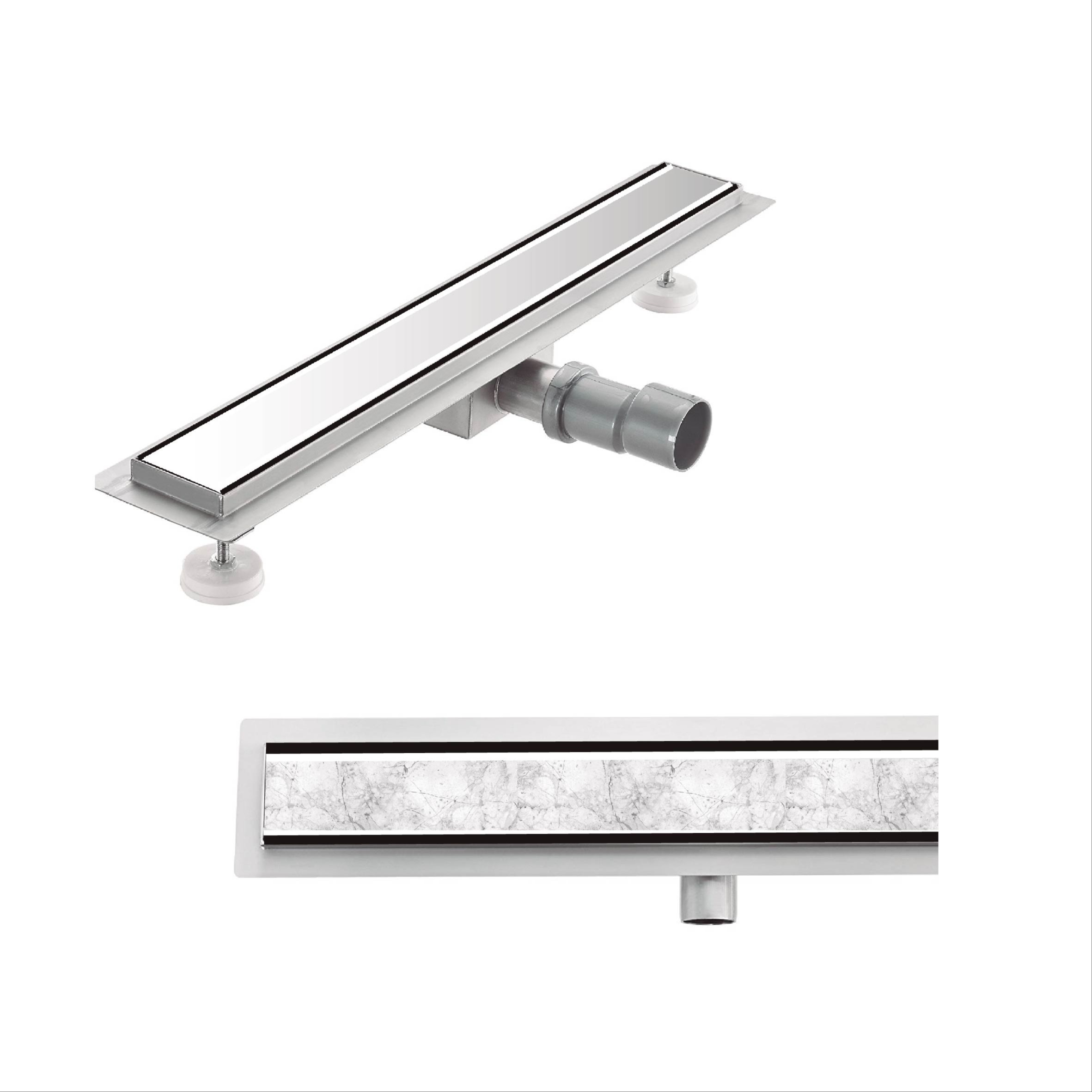 Desagüe Lineal Pleno Revestir Acero Inox. 70cm